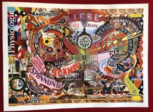 Oliver Ross, diploma de análisis, impresión de juego de colores, 2005, firmado a mano - Imagen 1 de 1