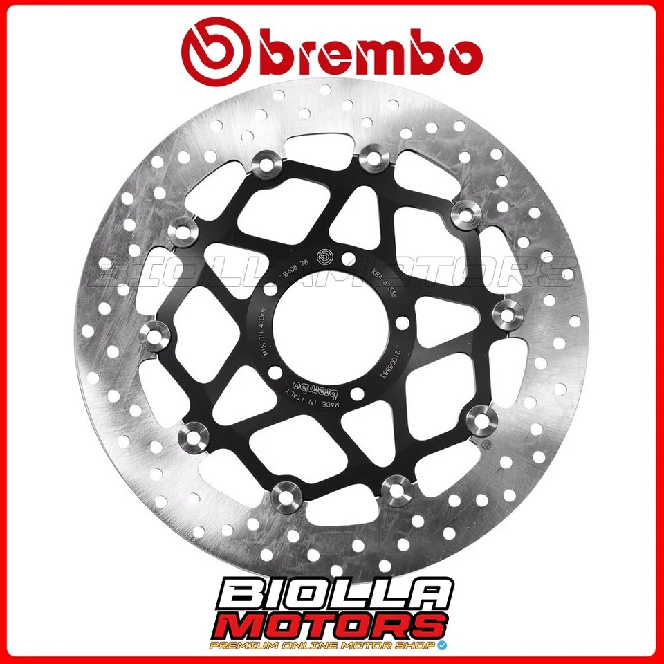 Disco freno anteriore Brembo flottante Serie Oro Ducati Monster 796 10