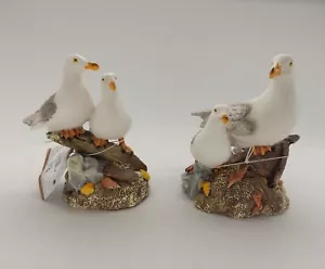 10cm Seagull Ornament Figurine Home Decor Garden Sea Theme Beach New UK - Picture 1 of 16