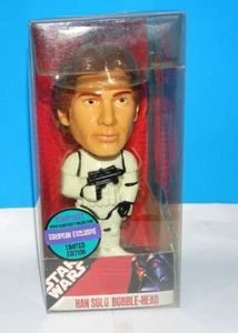 Funko Wacky Wobbler Star Wars Han Solo Elmstreet Exclusive RARE - Picture 1 of 6