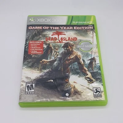 Dead Island GOTYE Platinum Hits Xbox 360, 2012 - CIB w/ Manual and Insert Tested - Image 1 of 4
