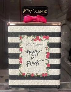 Betsey Johnson PRETTY N PUNK EAU DE PARFUM PINK new With box 3.4 fl oz perfume - Picture 1 of 6