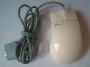 Vintage Microsoft Serial Mouse 37964 C3KMS1 9-pin 2-button - Working - Bild 1 von 6