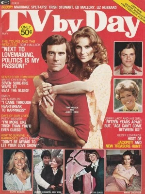 TV By Day May 1975 JANICE LYNDE-TOM HALLICK-MORGAN FAIRCHILD-KATHY GLASS-SHANNON - Image 1 of 3