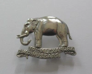 MÜTZENABZEICHEN DER BRITISCHEN ARMEE. Der 19. Husaren. - Bild 1 von 1