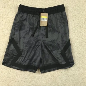 Air Jordan Sport Dri-FIT Mens Small Shorts Printed Black Gray Diamond FV8614 010 - Picture 1 of 7