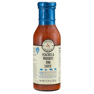 F&W Peaches & Whiskey BBQ Sauce - Bild 1 von 3