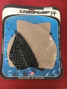 Kawasaki ZX10'R '08-'10 Stomp Grips. Clear. New 0034. (Date 2017, Hence Price) - Picture 1 of 1
