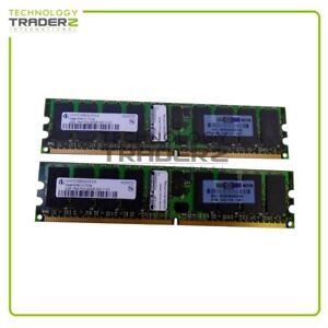 HP 4GB (2x 2GB) PC2-3200 DDR2-400MHZ ECC Memory Kit 343057-B21 345114-061
