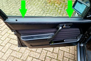 Abdichtschiene Fensterschacht vorne innen passt bei Mercedes W201 190E 190D - Picture 1 of 2