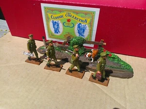 Trophy Wales Miniatures, British infantry ww1 Stoke's trench mortar crew, QQ - Picture 1 of 4