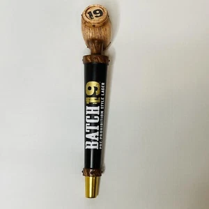 BATCH 19 PRE-PROHIBITION STYLE LAGER  TAP MARKER KEG PULL HANDLE BARREL - Picture 1 of 11