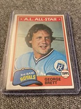 George Brett 1981 Topps AL All-Star #700 Vintage Kansas City Royals