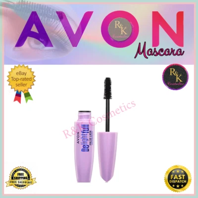 Avon Delightful False Lashes Mascara - 10ml - BLACK - BROWN - Waterproof - - NEW - Image 1 of 4