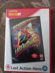 LAST ACTION HERO DVD RARE WOOLWORTHS WORTH IT COVER - Bild 1 von 2