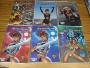 AVENGELYNE Power 1, 1 VARIANT 2 3 & two PHOTO Variants MAXIMUM SEXY Lot of 6 - Picture 1 of 4