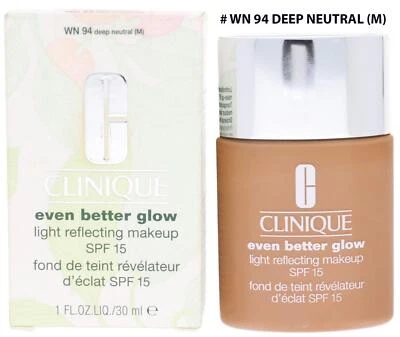 Clinique Even Better Glow # WN 94 Deep Neutral (M) Light Reflecting SPF 15(30ml) - Image 1 of 2