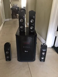 Kirsch Surround Sound Reciever  Amplifier  with 4 speakers - Picture 1 of 1