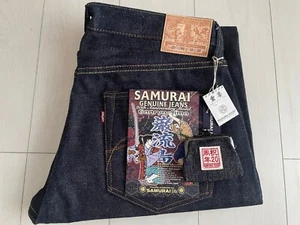 SAMURAI JEANS S510XX 20oz GA 20th Ganryujima Ver denim W30~W46in Indigo - Picture 1 of 23