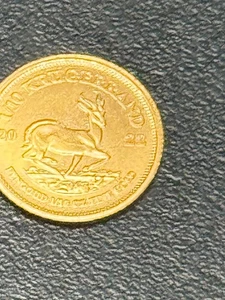 Südafrika:  2022 Krügerrand  1/10 Oz Gold VZ - Bild 1 von 2