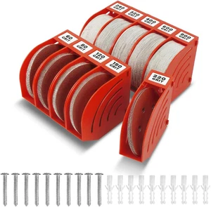 6 Zoll Schleifscheibe Aufbewahrungsbox, Schleifpapier Organizer mit 10 Behältern - Platzsparend - Bild 1 von 12