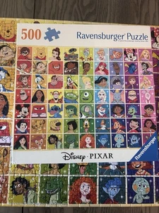 Ravensburger Disney & Pixar Color Palette 500 Pc Puzzle Complete FREE Shipping - Picture 1 of 2