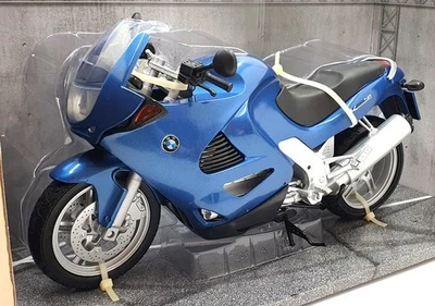 MotorMax 1/6 Scale Diecast 76262 - BMW K1200RS - Blue - Image 1 of 4