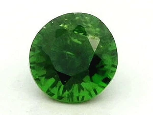 PIETRA PREZIOSA GRANATO DEMANTOIDE VERDE NATURALE NON RISCALDATA 0,36 CT DALLA RUSSIA - Foto 1 di 7