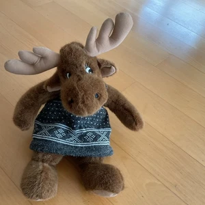 Süßer Elch aus Norwegen , Plüschfigur groß , NEU ! 🫎 - Bild 1 von 10