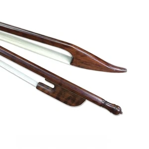  4/4 Size Baroque Cello bow Snakewood Natural Horsehair Well Balance Nice Tone - Picture 1 of 6