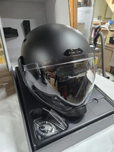 NEW CrossHelmet X1 Motorcycle Helmet Lustre Black - Size M1 (58cm) - Picture 1 of 8