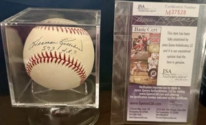 Harmon Killebrew Signed Baseball, Inscribed "573 H.R.'s" OAL Baseball, JSA/COA - Picture 1 of 3