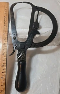 Vintage Antik 1919 New York Anzeige Messschieber Violine Maß Ingenieur Instrument - Bild 1 von 7