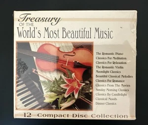 Treasury of the World's Most Beautiful Music. 12 CD Set. Classical. New - Foto 1 di 5