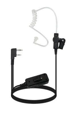 Retevis EAK001 Kenwood 2pin Unversal Covert Acoustic Tube Earpiece Brand New - Image 1 of 2