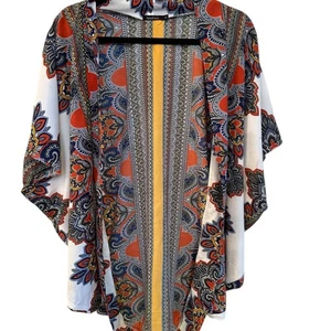 Boohoo Kimono mehrfarbig gemustert - Bild 1 von 3
