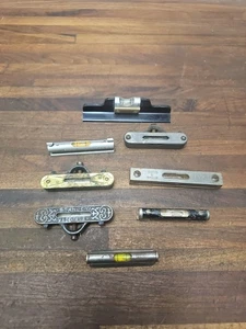 K188- Lot of small vintage antique pocket levels - Stanley, etc - Picture 1 of 14