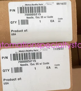 1 PIEZA Columna Cromatografía Líquida Aguas Nuevas 186003033 Envío Vía DHL o Fedex - Imagen 1 de 1