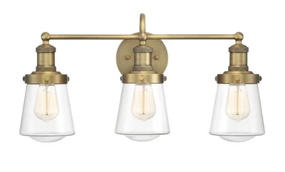 Tocador de baño Designers Fountain 69503 Taylor 3 luces 23" W - latón Foto 1 de 4