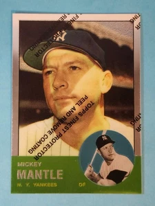 1996 Topps Finest Mickey Mantle Commemorative New York Yankees #13 ⚾ - Picture 1 of 2