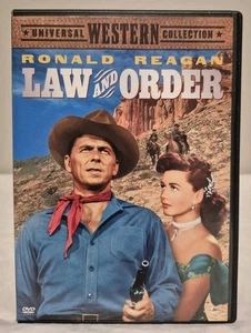 Law And Order (1953, DVD, Fullscreen) Ronald Reagan. Free Shipping! - Picture 1 of 5