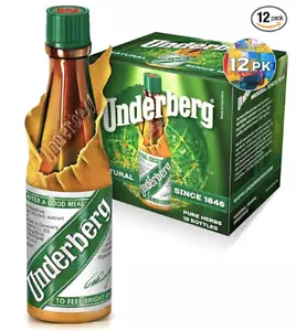 UNDERBERG Herb bitters for digestion 12 Btl Pack by Underberg FREE SHIPPING - Picture 1 of 1