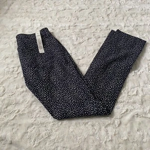 NWT Ann Taylor Women's Size 4 Black Printed Modern Slim Leg Jeans - Picture 1 of 7
