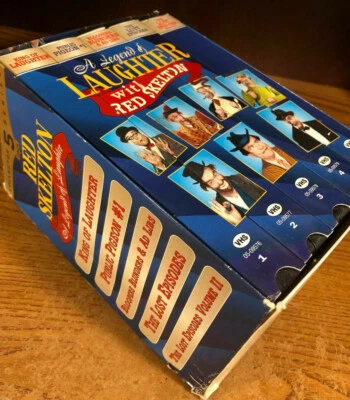 A Legend Of Laughter With Red Skelton (5) Box Set VHS Used VCR Video Tape  - Image 1 of 4