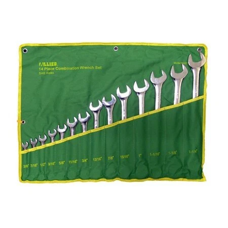 Juego de llaves combinadas SAE Allied 88027 3/8"-1-1/4" 14 piezas Foto 1 de 1