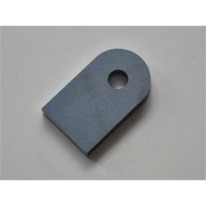 1 x Anschweißlasche Schweiß Lasche Loch 9 mm 50x30x6 mm Blech Stahl S235 ST 37 - Picture 1 of 1
