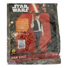Disney Han Solo Costume in Original Bag - S  4-6 ages 3-4 Shirt Vest and Pants
