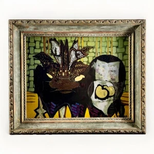 BRAQUE Georges Still Life 1st Edition Fine Collotype du Chene Custom FMG BRA0557 - Picture 1 of 9