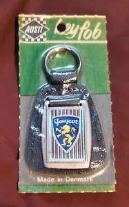 Vintage Austi KeyFob Keychain - Peugeot - Picture 1 of 3