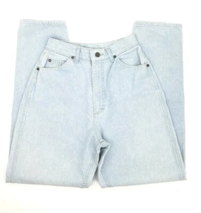 Lee Womens Size 9 Vintage Light Blue Denim High Rise Jeans Made in USA UGWA - Bild 1 von 12